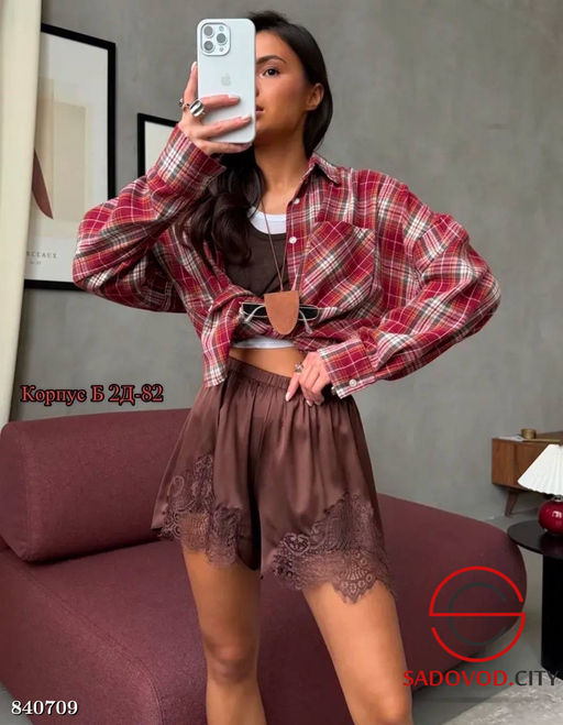 Шорты женские с кружевом - Bruno фото 2