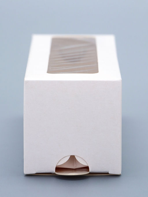 Цена за 5 шт. Коробка для макарун, с ложементом, белая 18 х 5,5 х 5,5 см