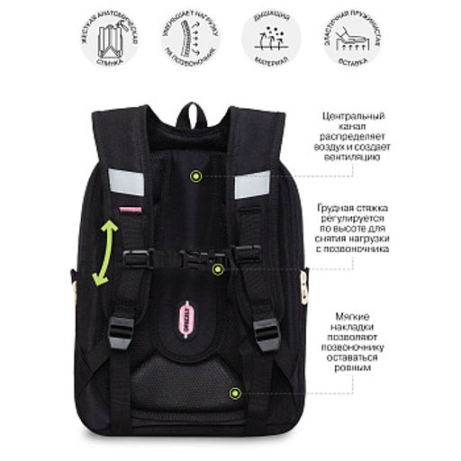 RAf-692-1 Рюкзак школьный с обвесом - Grizzly фото 41