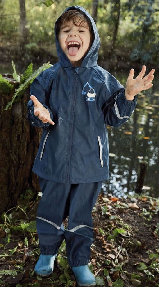 Полукомбез непромокаемый для мальчиков LUPILU  фото 2