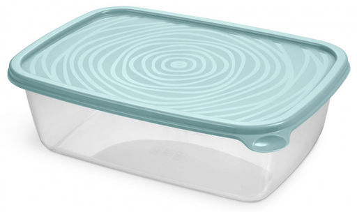 Контейнер 1,6л прямоугольный "Романо" Светло-серый