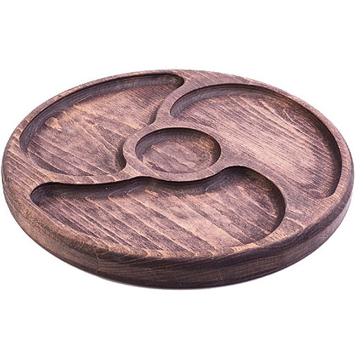 40396775 Менажница бук 25см 4 секции (х5) - Mayer&boch фото 2