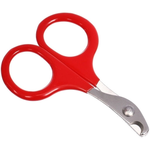 Цена за 4 шт. Когтерез для животных "ЗООУЛЬТРА", механизм ножницы, цвет красный, 8*5,5см