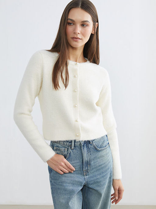 Bisiklet Yaka Kad?n Triko H?rka