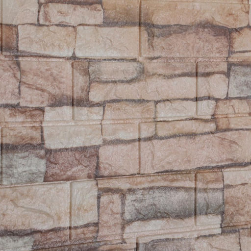 Панель ПВХ самоклеящаяся TAKE IT EASY «Кирпич», 700×770 мм, цвет бежевый