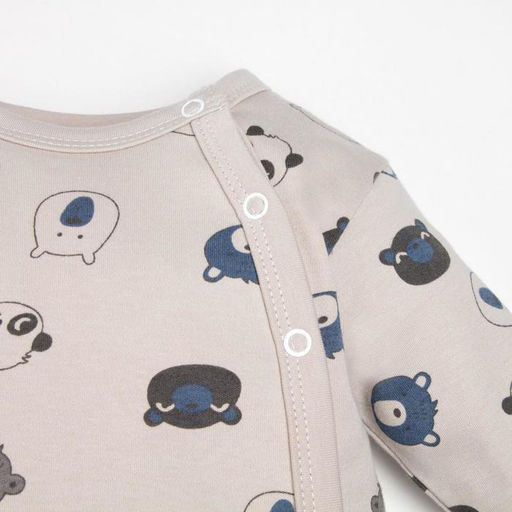 Комбинезон в набивку Крошка Я Мишка, рост 68-74 см, серый фото 3