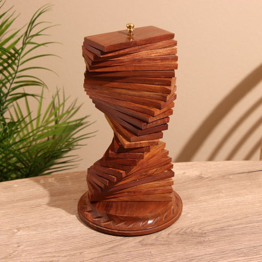 Игра настольная «Домино», 16×16×28 см, дерево шишам