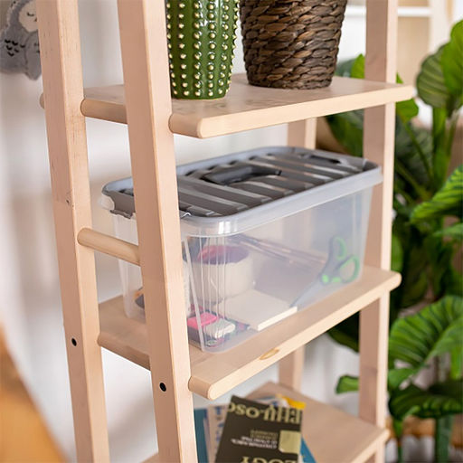 Контейнер для хранения пластмассовый "MobiBox" 10л, 38х22х17см, ручки-клипса (Россия)