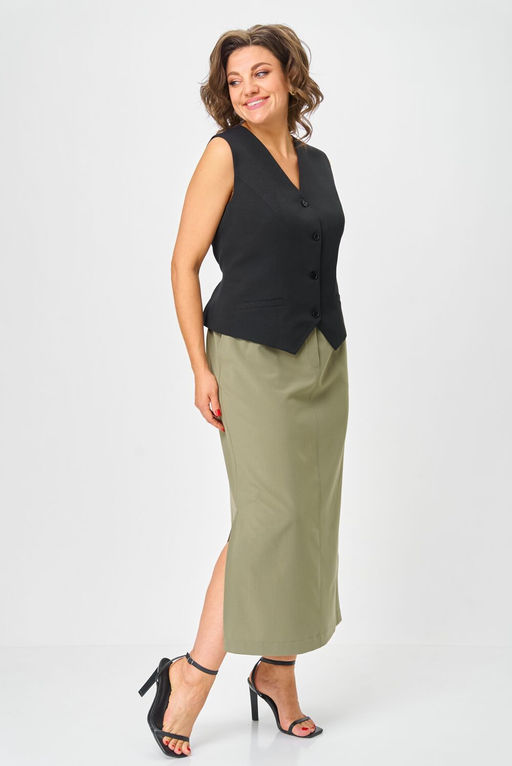 Костюм ANDINA CITY 9070-25 черный/хаки  фото 2