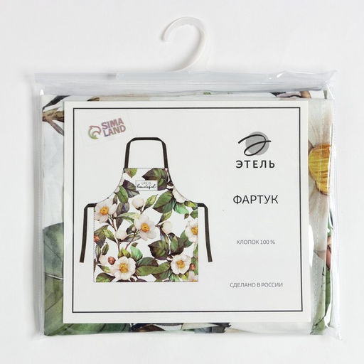 Фартук Этель Сamellia 60х70 см, 100% хл, саржа 190 г/м2  фото 7