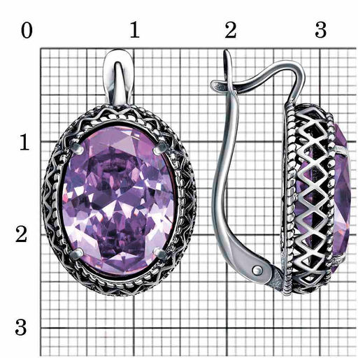 СЕРЬГИ 3387612-6 - Красная пресня фото 2