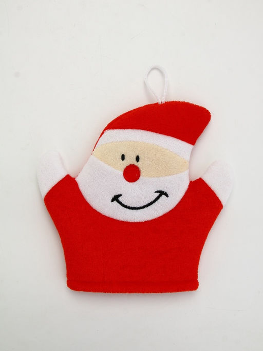 Подарочный набор новогодний Дед Мороз, гель для душа 2 шт х 150 мл, мочалка, URAL LAB