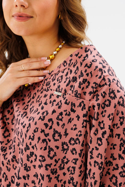 Джемпер Anastasia 1154 розовое золото фото 3