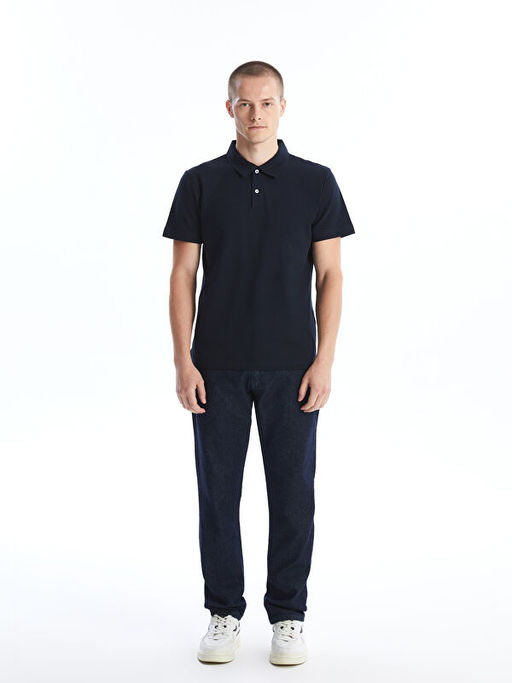 Polo Yaka K?sa Kollu Pike Erkek Ti??rt