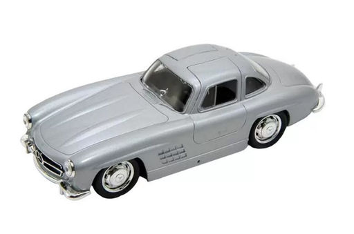 Welly. Машинка 1:38 "Mercedes Benz 300SL" серебристый арт.43656W-S