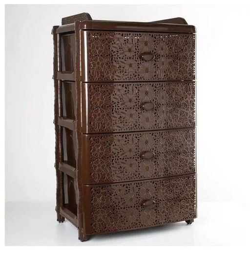 Комод широкий "Лаура" 4-х секционный венге М6874