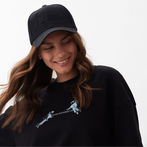 Футболка женская MIST Moon, размер 44, чёрная