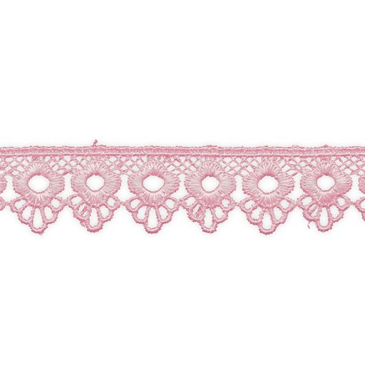 Гипюр Gamma 21 мм GGM-2101 в пакете 8.8 м 0.2 Турция СК/Распродажа GP008PI розовый