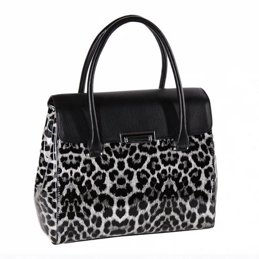 Сумка 1060-3Y black white Polina&Eiterou