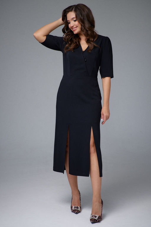 Платье Lenata 16456 черный