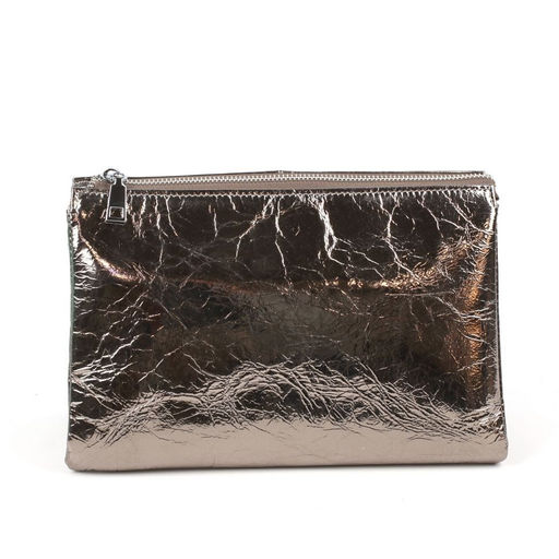 Женская кожаная сумка через плечо с тремя отделениями 0102-11 - Cidirro фото 3