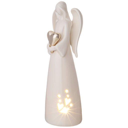 ФИГУРКА АНГЕЛ С LED-ПОДСВЕТКОЙ 9*7,5*25 СМ - Lefard фото 4