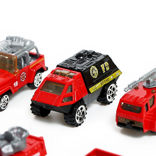 Машинки металлические Пожарная служба, набор 15 шт. - Simaland фото 4