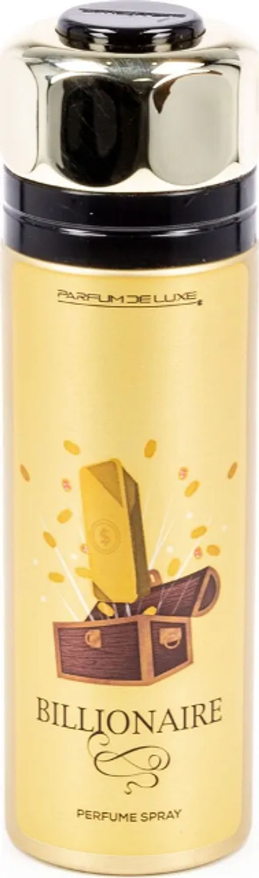 Parfum de Luxe Дезодорант парфюм.спрей (200мл) мужской BILLIONAIRE .12