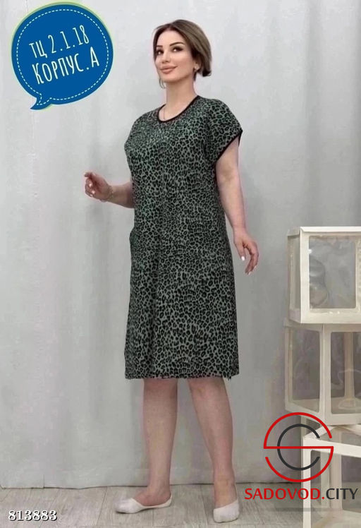 Туника женская с принтом - Bruno фото 4