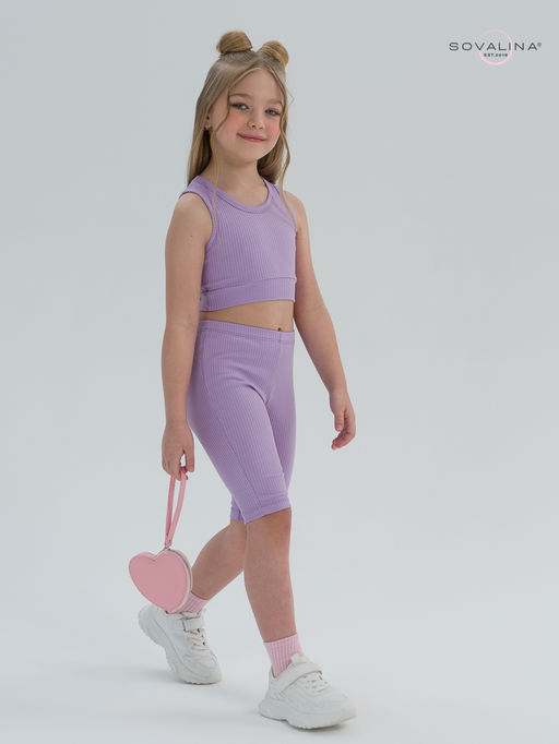 Костюм Тренд лапша лаванда - Sovalina фото 17