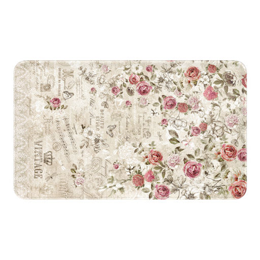 Коврик для комнаты, 60*100*1.5 см, мягкая основа, VINTAGE FLOWERS, шт - Valiant фото 4