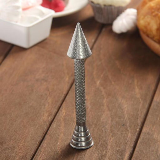 Цена за 2 шт. Гвоздь кондитерский для создания цветов Доляна, 13.5?2.5 см, серебристый  фото 5