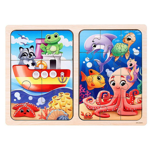 Пазлы Морские приключения - Лесная мастерская фото 8