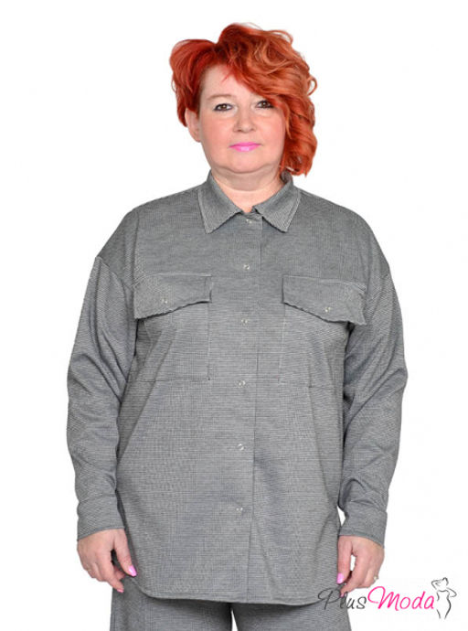Туника Модель №1834 размеры 44-84 - Plusmoda фото 10