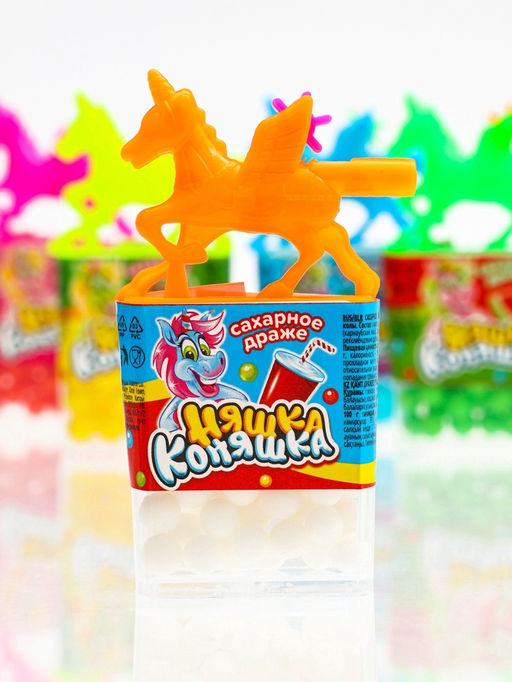 Цена за 30 шт. Драже сахарное Няшка Коняшка, ассорти, 6 г - Simaland фото 3