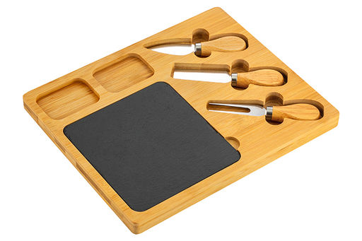 Набор 5 пр. для сервировки сыра 28*23*2 см - Elan gallery фото 17