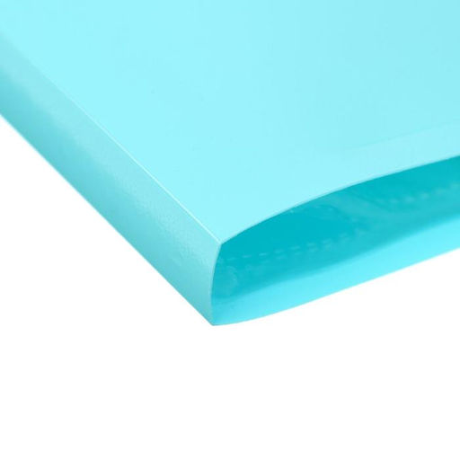 Папка с 20 вкладышами А4, 500 мкм, Calligrata, 15 мм, голубая  фото 2