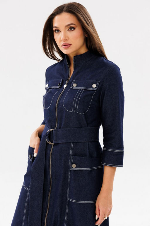 Платье MA CHERIE 4073 темно-синий