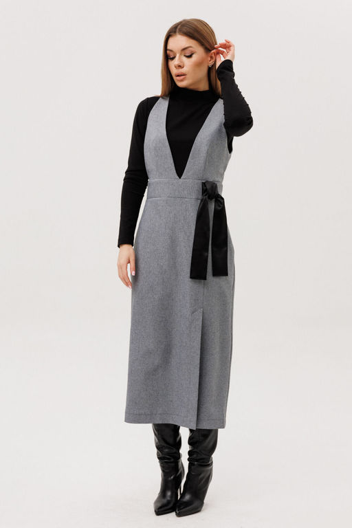 Костюм AmberA 2141-1 серый