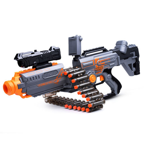 Бластер "Destroyer-1" с мягкими пулями, в коробке