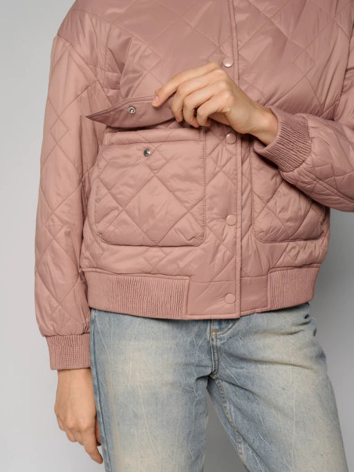 Куртка женская 12411-22033 rose taupe - Eleganzza фото 4