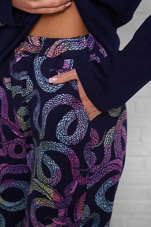 Костюм с брюками (01027. малиновый) - Плиона фото 19