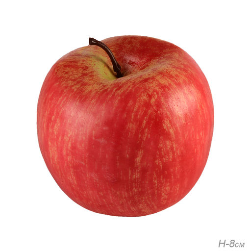 Муляж Яблоко красное 8 см / 0033-8 /уп 80/240/ - Галеонтрейд фото 3
