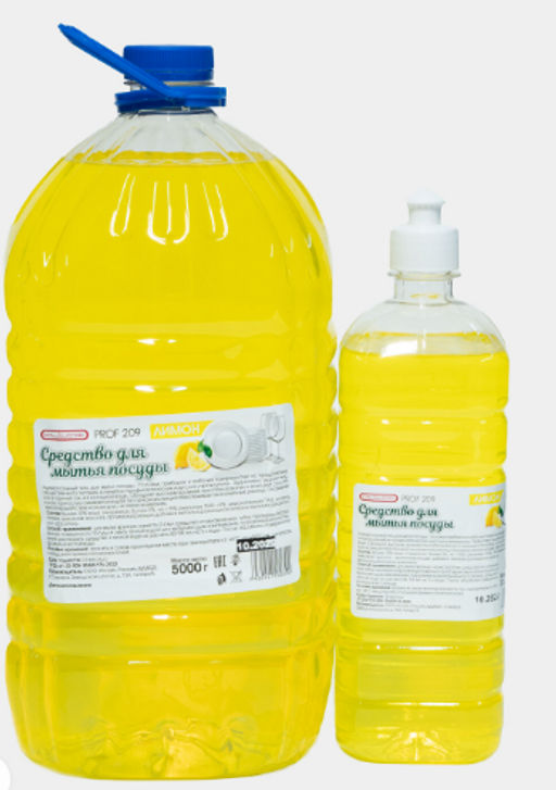 PROF 209 гель д/мытья посуды 5л ПЭТ (детс/мед)