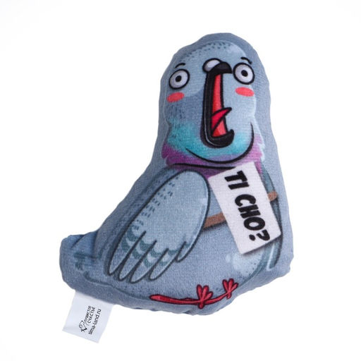Игрушка для кошек с мятой Голубь,11,8 х 9,3 см - Пушистое счастье фото 8