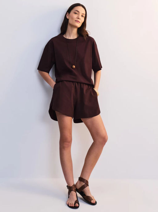 Футболка оверсайз из хлопка ZR2605013413-27 / Zarina