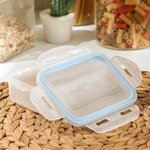 Контейнер для хранения еды Good & Good, 330 мл, с герметичной крышкой, пластик, прозрачный