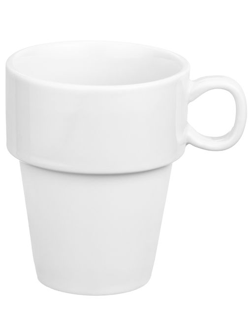 Набор кружек 4 пр. 250 мл 11*8,5*24 см "Айсберг" на бамбуковой подставке