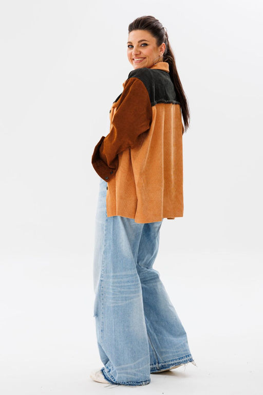 Рубашка ANELLI 1748 Оттенки карамели