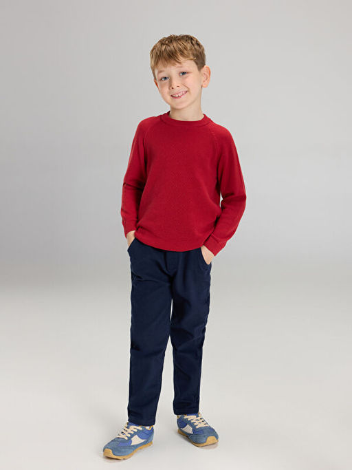 Erkek ?ocuk Basic Triko Kazak